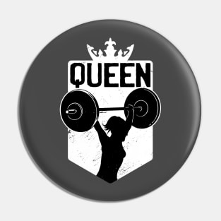 Weightlifting Queen Elite Pin