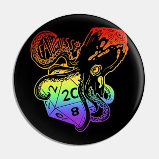 Fathomless D20: dnd 5e warlock dice rainbow text Pin