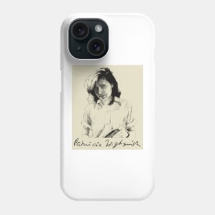 PATRICIA HIGHSMITH Phone Case