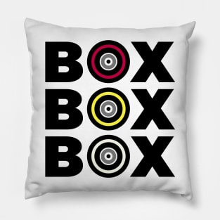 Box box box f1 pit stop Pillow