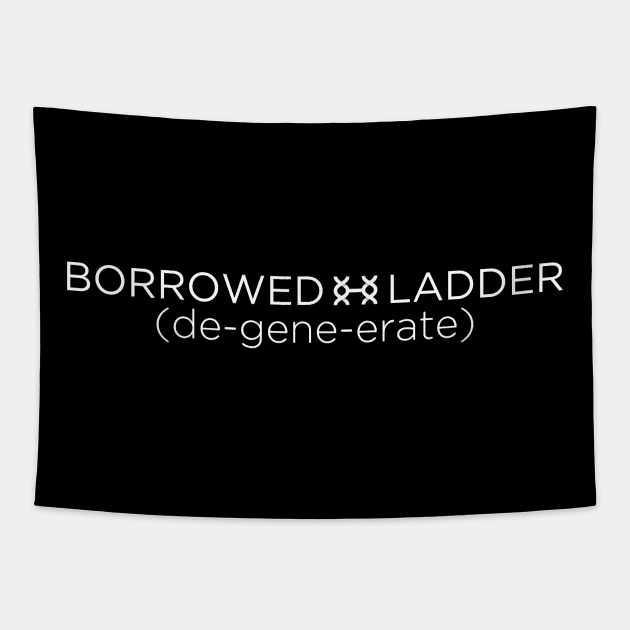 Borrowed Ladder Tapestry by fatbastardshirts