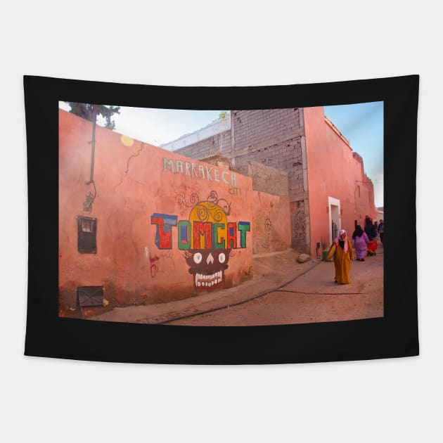 Marrakech - Tomcat Tapestry by rollier