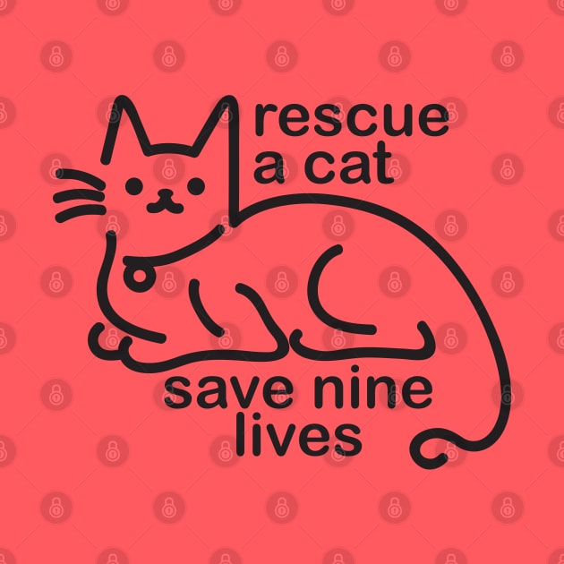 Rescue a Cat, Save Nine Lives by CKline