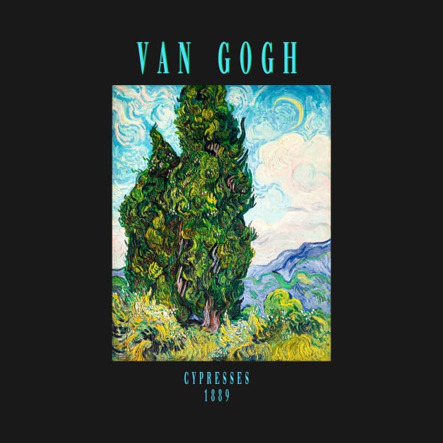 Van gogh cypress by thecolddots