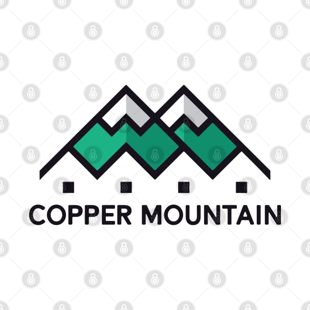 Copper Mountain Colorado Ski Badge Sticker snow by gurvindersohi3