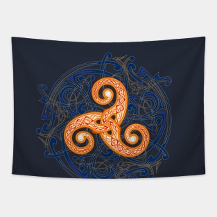 Old triskelion vintage. Tapestry