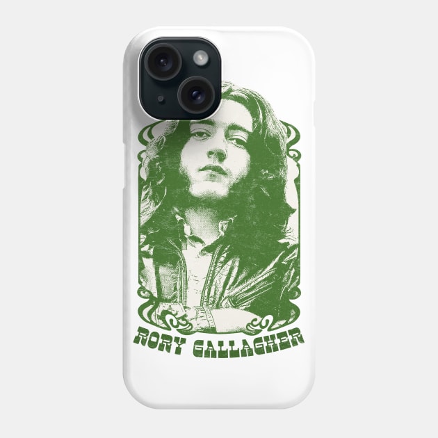 Rory Gallagher / Vintage Look Fanart Design Phone Case by DankFutura