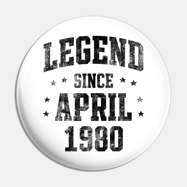 Legend since April 1980 Pin by Creativoo