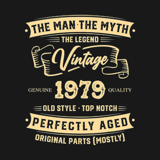 The Legend Vintage 1979 Perfectly Aged T-Shirt