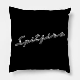 Triumph Spitfire 1960s classic car logo Pillow