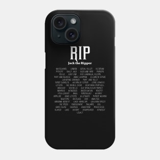 RIP Jack the Ripper Phone Case