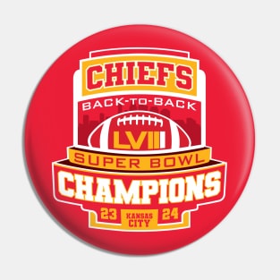 Chiefs B2B Super Bowl Champions Pin