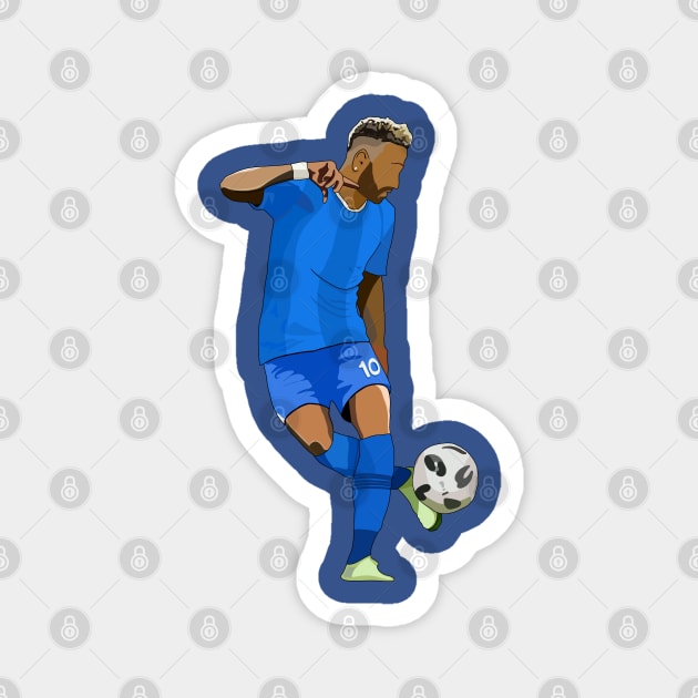 Neymar Magnet by Webbed Toe Design's