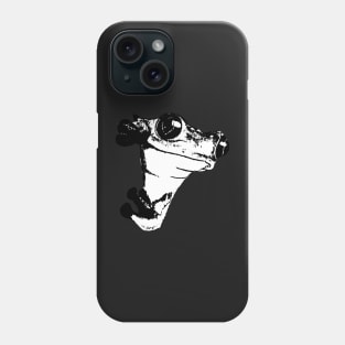 Green and red frog "HELLO" V4 Phone Case