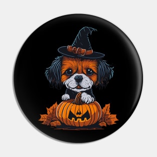 halloween dog Pin