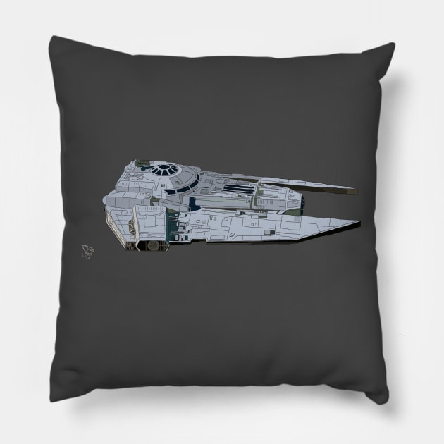 VT-49 Decimator Pillow by CantSleepMustPaint