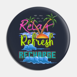 Relax Refresh Recharge Pixel Pin