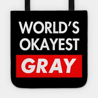 Gray Tote