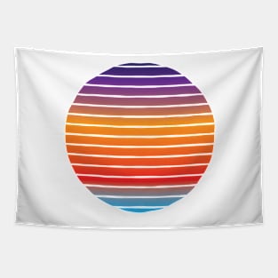 Dusky Stripes Tapestry