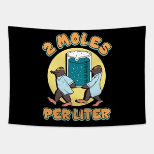 science two moles per liter Tapestry