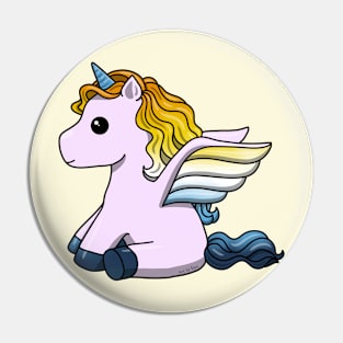 Aroace Unicorn Pin