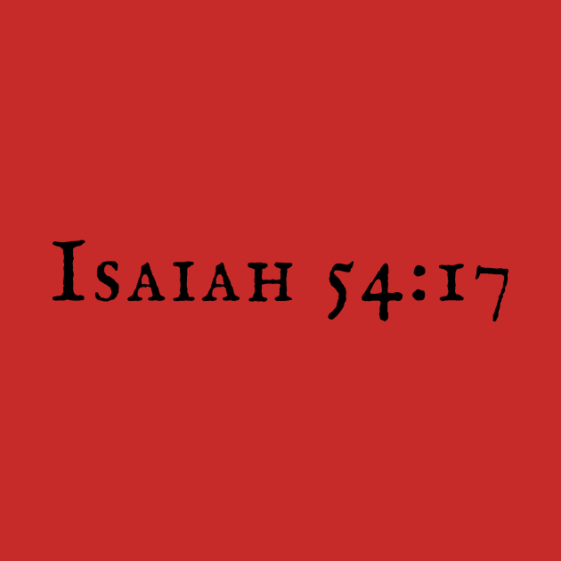Isaiah 54:17 by TheWord