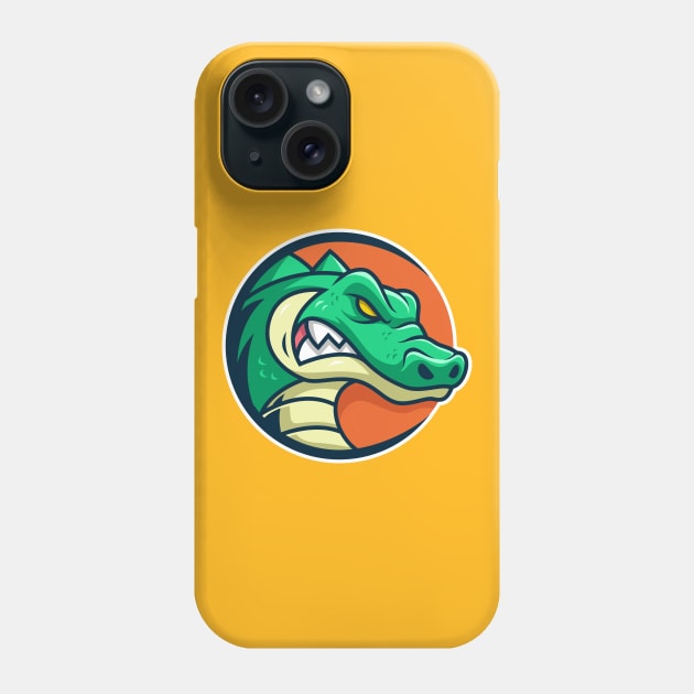 Crocodile Phone Case by mightyfire