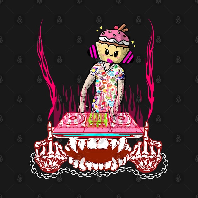 DJ Cake by sonnycosmics