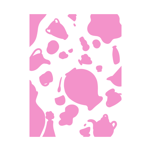 Pot Print Pink by Desert Rain Design