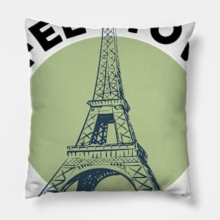 March 31st - Eiffel Tower Day Pillow