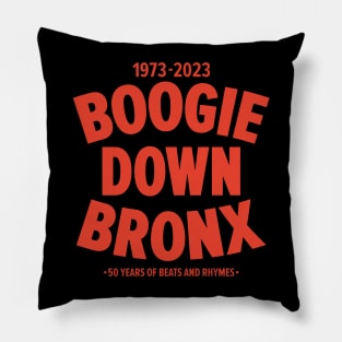 Boogie Down Bronx - 50 years of Hip Hop Pillow