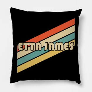 Vintage 80s Etta James Pillow