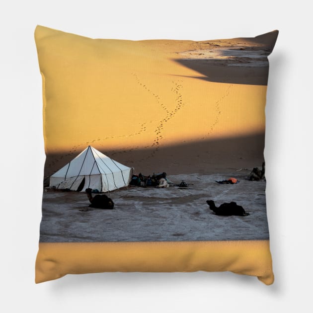 Sahara Desert Pillow by Memories4you