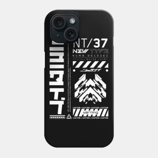 Futuristic apparel design Phone Case