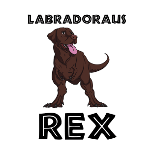 Labrador Dinosaur (black) T-Shirt