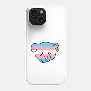 Transgender Pride Flag Bear Phone Case