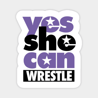 Yes she can wrestle Magnet