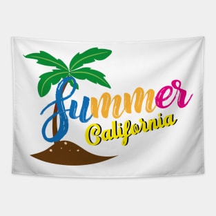 Summer California Surf Tapestry