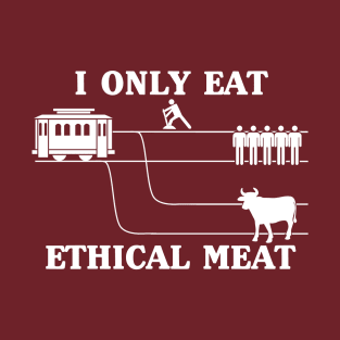 Ethical Meat Trolley T-Shirt