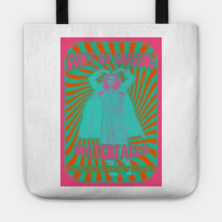 Klaus The Umbrella Academy Psychedelic Cult Print Tote