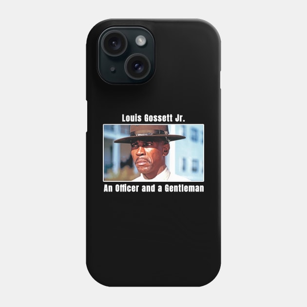 Louis Gossett Jr Actor Phone Case by clownescape