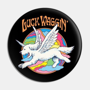 Luck Waggin' Pin