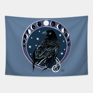 Raven Moon Tapestry