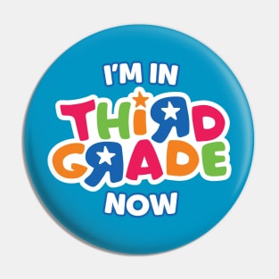 Third Grade T-Shirt Pin