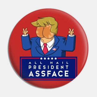 President Assface Pin