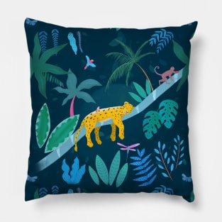 Jungle Leopard Pillow