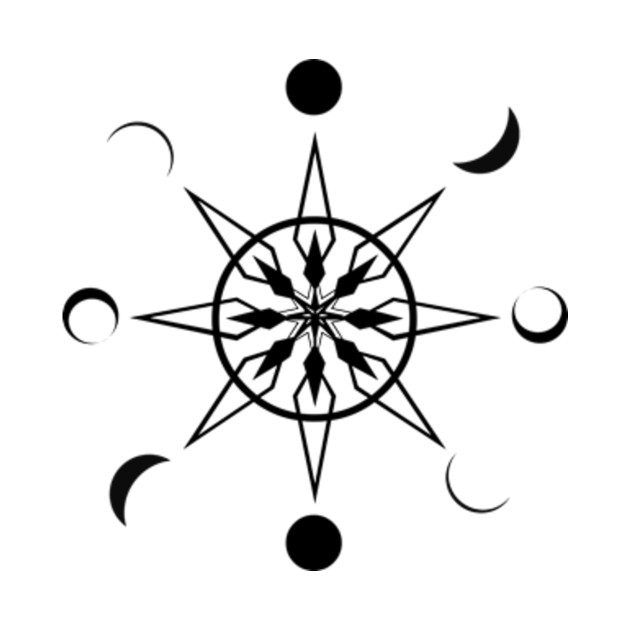 Download MANDALA PHASES OF THE MOON - Moon Phases Awesome Gift ...