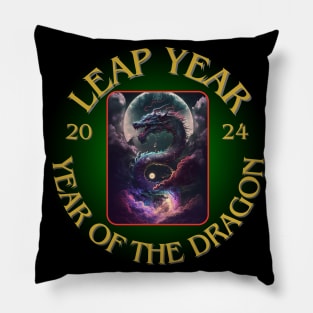 Leap Year in Year of the Dragon Pillow