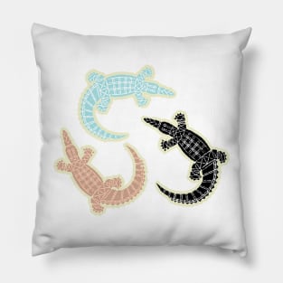 Crocodile alligators Pillow