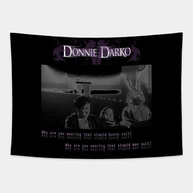 Donnie Darko Frank the Rabbit "Man Suit/Bunny Suit" Tapestry by mitzi.dupree